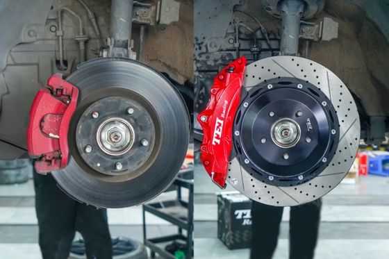 Rotore del disco scaricato 378x32mm di Front Brake Caliper Kit With per MAZDA6 ATENZA 2017-2021 20/21/22&quot; ruota