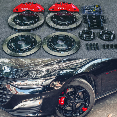 comprare 6 Piston Racing Caliper Brake Kit con 355*32 MM High Carbon Disc Racing per Chevrolet Malibu XL 18 Inch Rim fabbricazione online