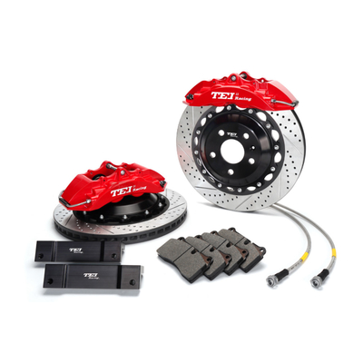 comprare P40NS+ 4 PISTON CALIPER KIT FRONT FRANK con rotore da 355 mm fabbricazione online
