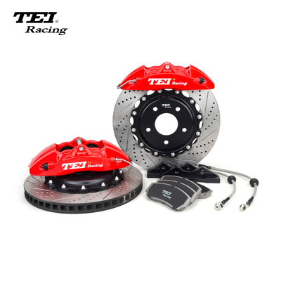 comprare P40ns 4 pinza a pistoni con 300/330*28 mm Kit freno anteriore a disco per auto a ruote da 16/17 pollici fabbricazione online
