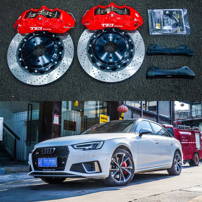 comprare Kit di freno anteriore Audi grande per A4 B9 18 pollici 6 Piston Caliper Kit di freno con rotore 355 * 32 mm fabbricazione online