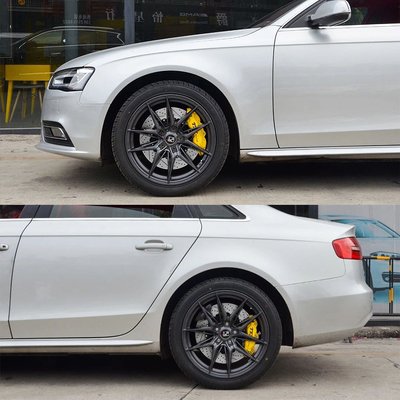 comprare Kit di freni BBK per Audi A4 B8 18 pollici Car Rim Front 6 pistoni e posteriore 4 pistoni Calibro per mantenere la funzione EBP fabbricazione online