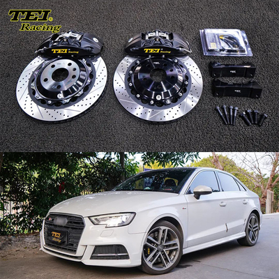 comprare Il vaso della parte anteriore P40NS+ 4 di TEIRACING ha spaccato il calibro forgiato con il rotore di 355x28 millimetro per l'orlo a 18 pollici di Audi A3 fabbricazione online