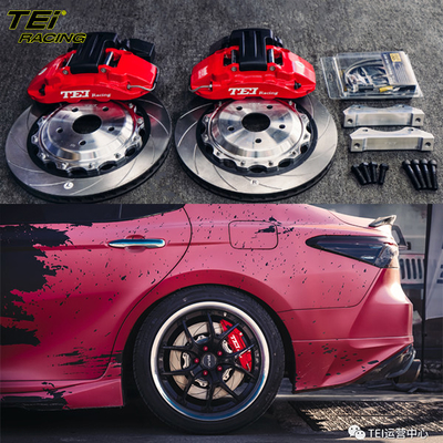 comprare Kit di freno posteriore grande 4 pistoni EPB pinza con rotore 355x28mm BBK sistema di freno automatico per Toyota Camry 19 pollici Car Rim fabbricazione online