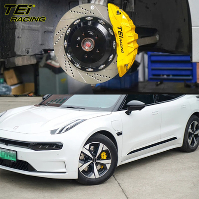 comprare Kit freno frontale grande 6 Calibro a pistoni con rotore 380x28mm BBK sistema di freno automatico per ZEEKR 19 pollici cerchione auto fabbricazione online