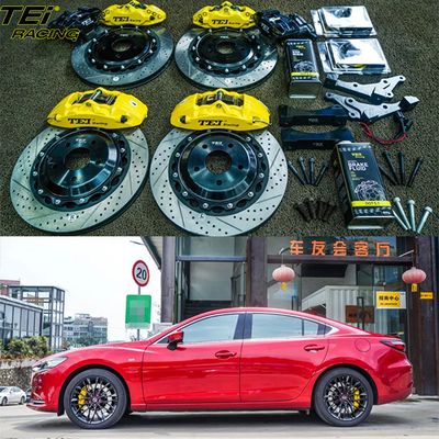 comprare 6 pistoni anteriori e 4 pistoni posteriori con e-brake fabbricazione online