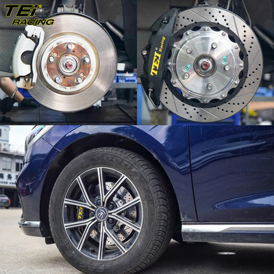comprare Kit freno frontale grande 4 Piston Caliper con rotore 330x28mm BBK sistema di freno automatico per BYD SONG MAX 17 pollici cerchio auto fabbricazione online