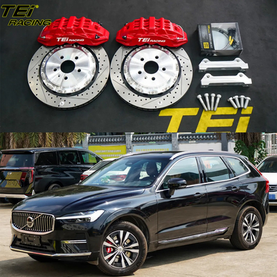 comprare Kit freno frontale grande 6 Calibro a pistoni con rotore 355x28mm BBK sistema di freno automatico Per Volvo XC60 18 pollici cerchio auto fabbricazione online