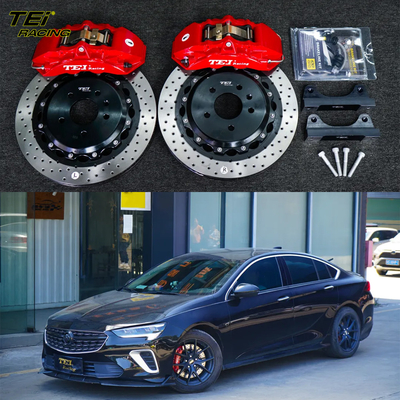 comprare Kit freno frontale grande 4 Piston Caliper con rotore 355x28mm BBK sistema di freno automatico per Buick Regal 18 pollici cerchiera auto fabbricazione online