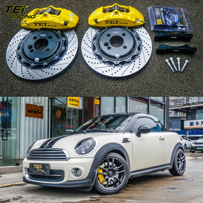 comprare Kit freno frontale grande 4 Piston Caliper con rotore 330x28mm BBK sistema di freno automatico per MINI Cooper 17 pollici cerchio auto fabbricazione online