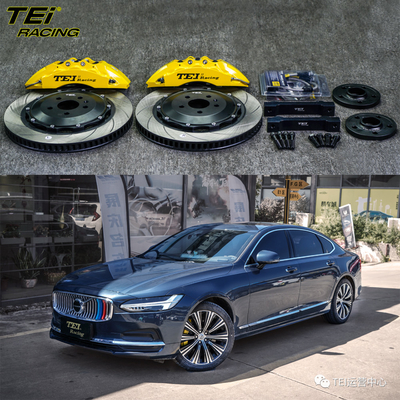 comprare Kit freno frontale grande 6 Calibro a pistoni con rotore 378x32mm BBK sistema di freno automatico Per Volvo S90 19 pollici cerchio auto fabbricazione online