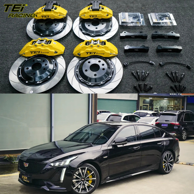 comprare 6 pistoni anteriori e 4 pistoni posteriori con pinza di freno E BBK sistema di freno automatico Per Cadillac CT5 19 pollici cerchio fabbricazione online