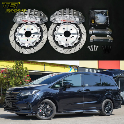 comprare Kit freno frontale grande 6 Piston Caliper con rotore 355x28mm BBK sistema di freno automatico per Honda Odyssey 18 pollici cerchiera auto fabbricazione online