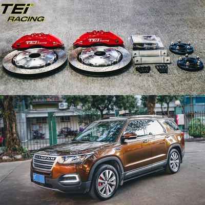 comprare Kit freno frontale grande 4 Piston Caliper con rotore 378x32mm BBK sistema di freno automatico per Changan CS95 19 pollici cerchiera auto fabbricazione online