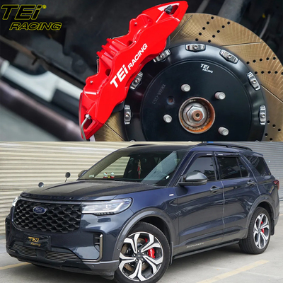 comprare Frontale 6 pistoni e posteriore 4 pistoni pinza BBK sistema di freno automatico Per FORD EXPLORER 21 pollici cerchio fabbricazione online