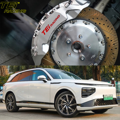 comprare Kit freno frontale grande 10 Calibro a pistoni con rotore 410x36mm BBK sistema di freno automatico Per XPeng G9 21 pollici cerchiera auto fabbricazione online