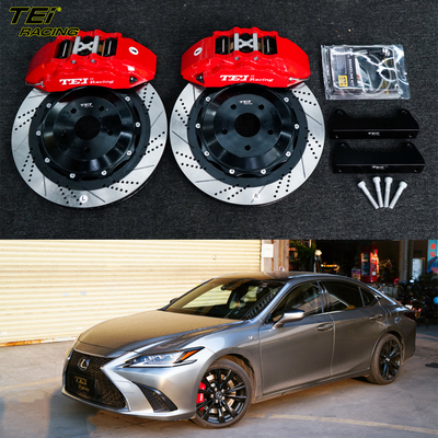comprare Kit freno frontale grande 6 pinza a pistoni con 378x32 mm rotore BBK sistema di frenatura automatica per Lexus ES260 19 pollici Car Rim fabbricazione online