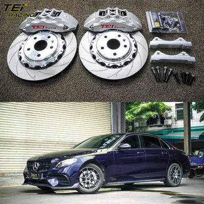 qualità  Front Big Brake Kit 6 Piston Caliper With 355x32mm Rotor BBK Auto Brake System For Mercedes Benz E200L 18 Inch Car Rim Fabbrica