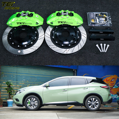 comprare Kit freno frontale grande 6 Piston Caliper con rotore 355x32mm BBK sistema di freno automatico per Nissan Murano 18 pollici cerchiera auto fabbricazione online