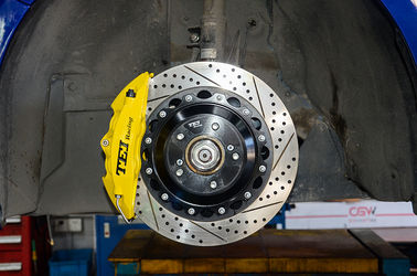 comprare BBK Per 4 Piston Caliper Honda Accord Big Brake Kit P40NS Alta affidabilità TEI Racing Big Brake Kit fabbricazione online