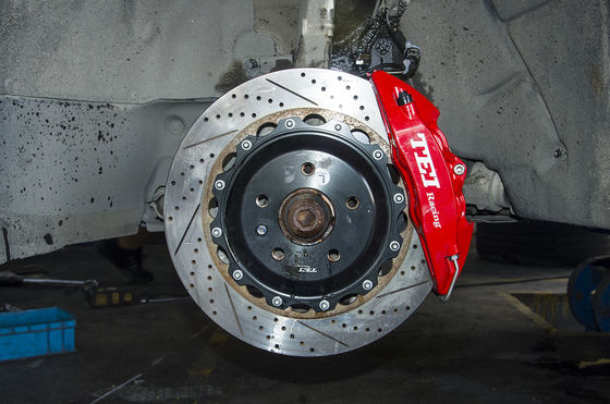comprare BBK per Audi A4L installato Kit di freno grande 4 calibri a pistoni P40NS fabbricazione online