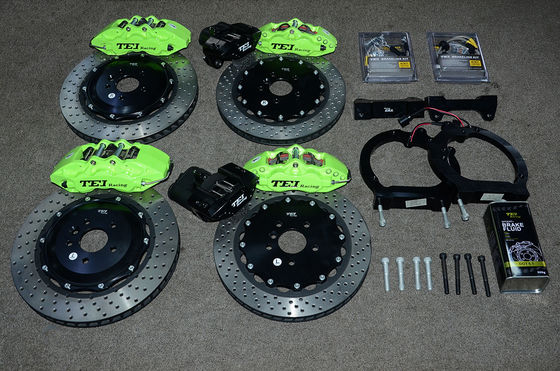 comprare P60S 6 pistoni con rotore 355*32mm per Jaguar XFL P40S-R anteriore con rotore 345*28mm per ruota posteriore da 18 pollici fabbricazione online