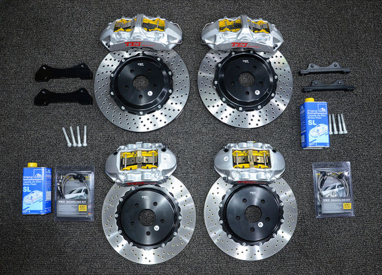 comprare Kit di freno grande BBK per Toyota Highlander 20 pollici ruota 6 pistoni calibro con 405 * 34mm rotore fabbricazione online