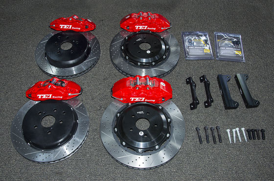 comprare TEI Racing BBK P60S Kit freno BBK a 6 pistoni per Toyota Highlander 18 pollici ruote anteriori e posteriori fabbricazione online