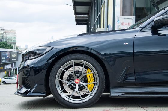 comprare Kit di freni per BMW Serie 3 E36 (1992-1998) BBK anteriore 18 pollici Ruota 355*32mm Rotore perforato e a fessura fabbricazione online