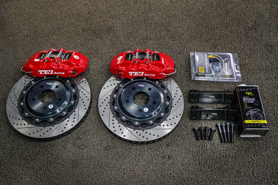 comprare BBK per Infiniti Q70L 6 Calibro a pistoni con rotore da 355*32mm Kit di freno a ruote da 18 pollici fabbricazione online