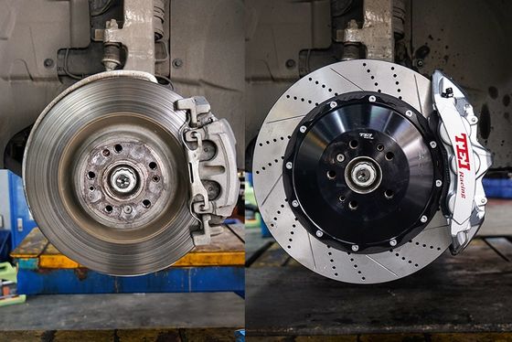 comprare Big Brake Kit per Benz GLS 6 Piston Caliper con 405mm Rotor Front 20 Inch 4 Piston Caliper con Parcheggio Elettrico fabbricazione online