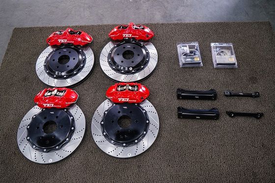 comprare S60 6 Kit di freno BBK a pistoni per Nissan Patrol 20 pollici Ruota anteriore 405 * 34mm Rotore anteriore e posteriore fabbricazione online
