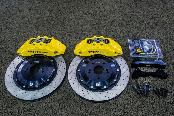 comprare Kit di freno grande forgiato anteriore 6 pinza a pistone 378x32mm Kit di pinza a freno rotore per ACCORD / INSPIRE 2010-2019 Ruote 19/20