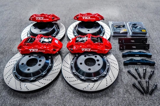 comprare TEI Racing S60 6 pinze a pistoni e S40 4 pinze a pistoni Kit freno grande per BMW X6 con freno di parcheggio elettronico fabbricazione online