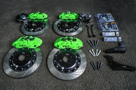 comprare Calibro frontale posteriore forgiato E-BRAKE Calibro Performance Disc Rotor Per BMW X1 2016-2021 Ruota 18/19