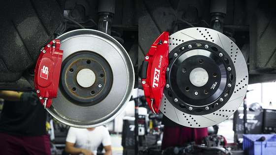 Freno di stazionamento elettronico di Audi Big Brake Kit Integrated per il calibro del pistone della ruota posteriore 4 per A4L