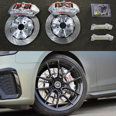Kit freno anteriore BBK Audi Big Brake per A4 B9 Kit freno a pinza a 6 pistoncini da 19 pollici con rotore da 378 * 32 mm