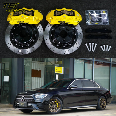 Front P60NS 6 Pot Caliper e Rear P4-explore 4 Pot Caliper Big Brake KIt Per Mercedes-Benz E300h 18 Inch Car Rim