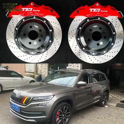 Kit freno frontale grande 6 Calibro a pistoni con rotore 378x32mm BBK sistema di freno automatico per Kodiaq 19 pollici cerchiera auto