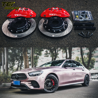 Kit freno frontale grande 6 Calibro a pistoni con rotore 355 * 32 mm BBK Sistema di frenatura automatica per Mercedes Benz E260 18 pollici Cerchio auto