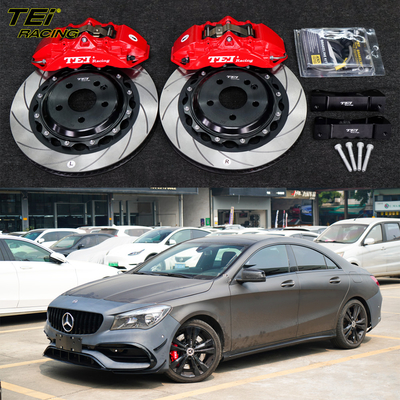 Kit freno frontale grande 4 pinza a pistone con rotore 355 * 28 mm BBK sistema di frenatura automatica per Mercedes-Benz CLA 18 pollici cerchiera auto
