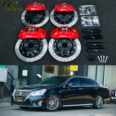 Frontale a 6 pistoni e posteriore a 4 pistoni Calibro BBK Sistema di frenatura automatico per Toyota Crown 18 pollici