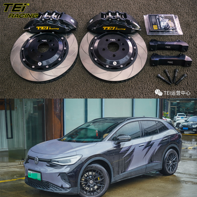 Kit freno frontale grande 6 pinza a pistoni con rotore 378x32mm BBK sistema di frenatura automatica per Volkswagen ID.4 20 pollici cerchione auto