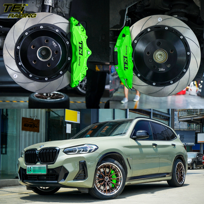 P60NS anteriore a 6 pistoni e posteriore P4-Explore a 4 pistoni calibro BBK sistema di freno automatico Per BMW iX3 Cerchio da 19 pollici