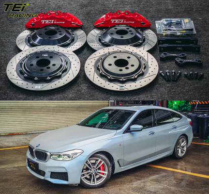 BBK Front 6 calibro a pentola 378*32mm rotore e aggiornamento posteriore 355mm rotore kit freno grande sistema di frenatura automatica per BMW G32 19 cerchio