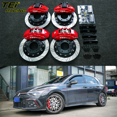 Frontale 6 pot e posteriore 4 pot pinza BBK sistema di freno automatico per Volkswagen Golf 8GTI 18 pollici cerchio