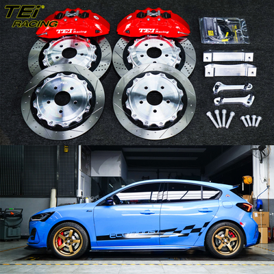 BBK Front 6pot caliber 355*32mm rotore e aggiornamento posteriore kit rotore 324mm sistema di frenatura automatica per Ford Focus 18 pollici cerchio