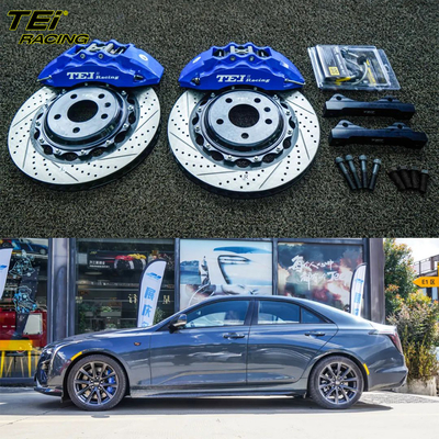Kit freno frontale grande 6 Piston Caliper con rotore 355 * 32 mm BBK sistema di frenatura automatica per Cadillac CT4 18 pollici cerchiera auto