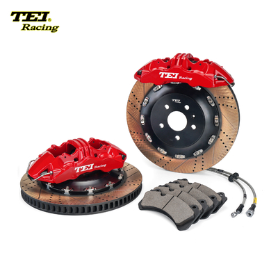 TEiRacing Street Version S60-Plus 6 Pot Monoblock Caliper Big Brake Kit Per 19/20/21/22 Inch Rim Car