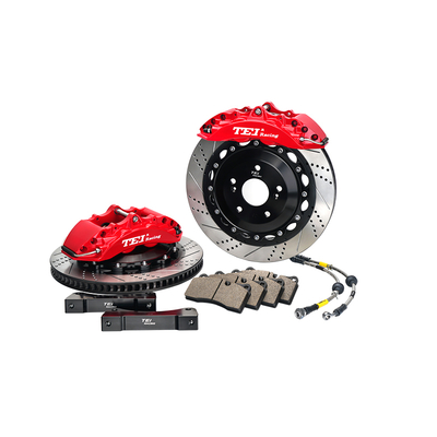TEIRacing P40NS-R High Performance Brake Caliper Kit Pad di freno posteriore 4 pistoni Per Honda/Cadillac/Toypta/BMW/VW Per ruota da 17/18 pollici